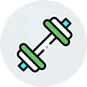 Gym and Fitness Centre Cleaning icon
